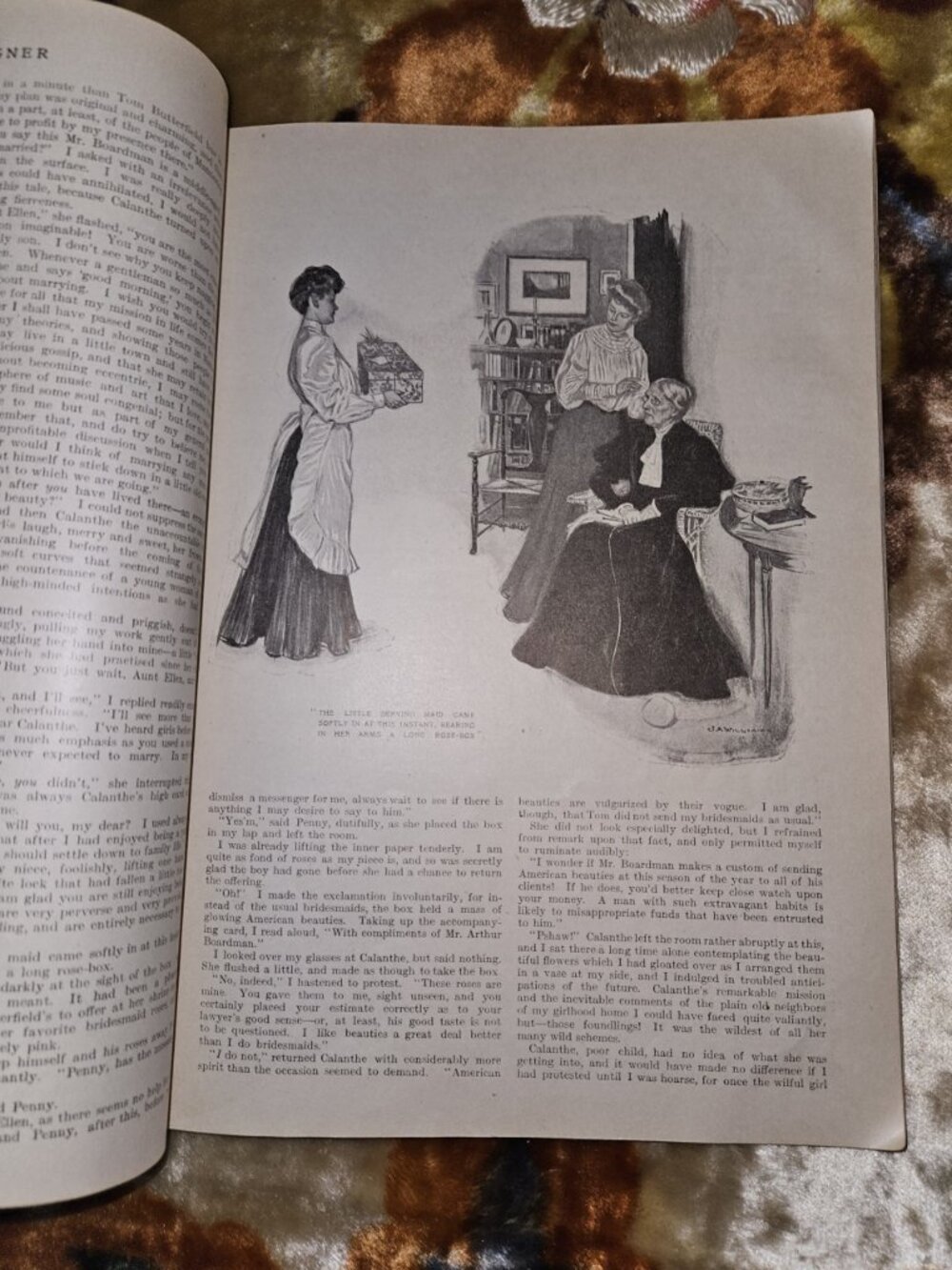 MARCH 1906 DESIGNER MAGAZINE BOOK NEWS INSTRUCTIONS CORSETS ANTIQUE SEWING - Picture 5 of 9